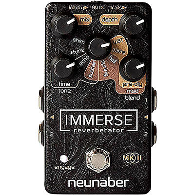 Neunaber Immerse Reverberator Mk II Stereo Reverb Effects Pedal