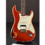 Fender Custom Shop Imperial Arc Statocaster HSS Electric Guitar - Masterbuilt by Ron Thorn Candy Tangerine over 3-Color Sunburst