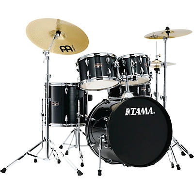 TAMA Imperialstar 5-Piece Complete Drum Set With MEINL HCS cymbals and 20" Bass Drum