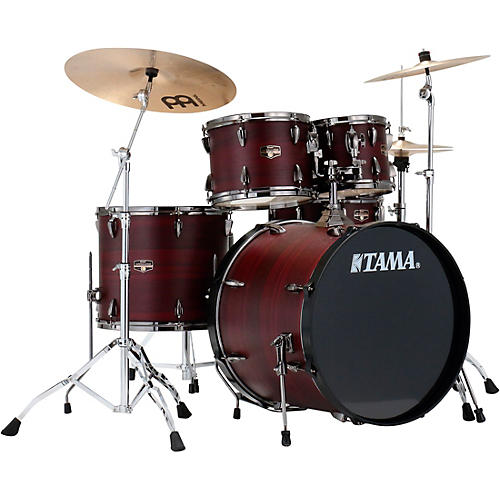 TAMA Imperialstar 5Piece Complete Drum Set with 22 in. Bass Drum and