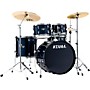 TAMA Imperialstar 5-Piece Complete Drum Set with 22 in. Bass Drum and Meinl HCS Cymbals Dark Blue