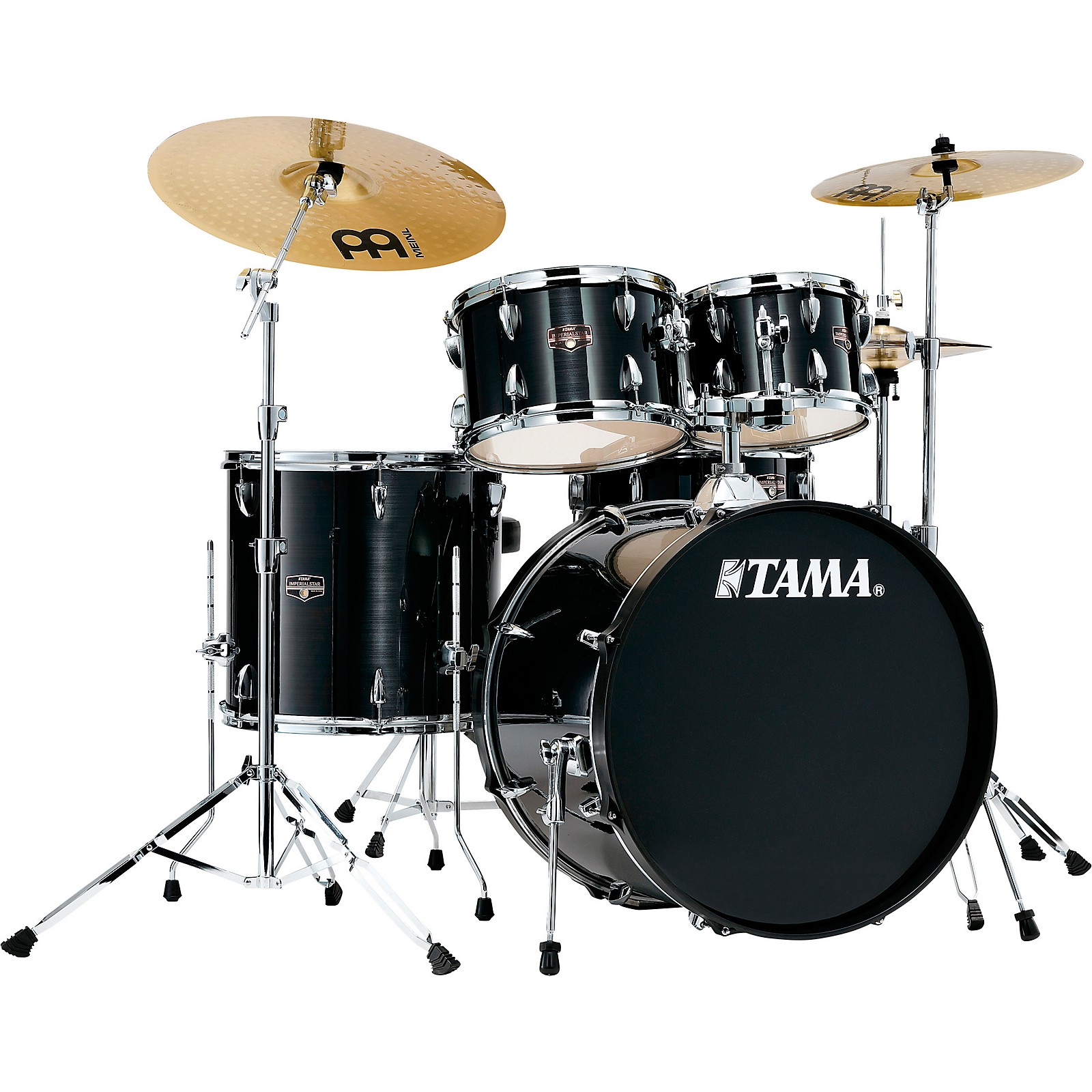 TAMA Imperialstar 5-Piece Complete Drum Set with 22 in. Bass Drum and ...