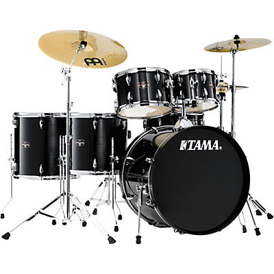 TAMA Imperialstar 6-Piece Complete Drum Set With MEINL HCS Cymbals and 22" Bass Drum