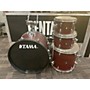 Used TAMA Imperialstar Drum Kit Red