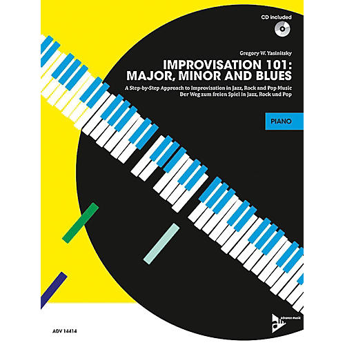 Alfred Improvisation 101: Major, Minor, and Blues Piano/Keyboard Book & CD