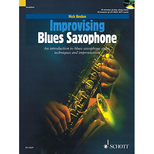 Improvising Blues Saxophone Woodwind Series Book with CD Written by Nick Beston