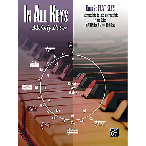 Alfred In All Keys, Book 2: Flat Keys Intermediate / Late Intermediate