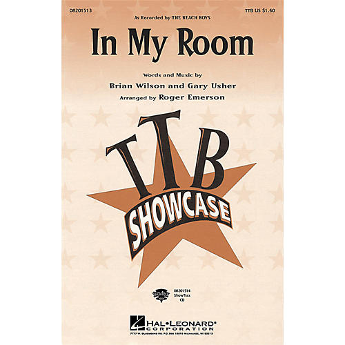 Hal Leonard In My Room TTBB by Beach Boys arranged by Roger Emerson