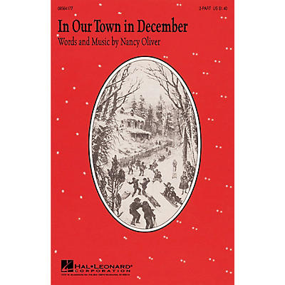 Hal Leonard In Our Town in December 2-Part composed by Nancy Oliver