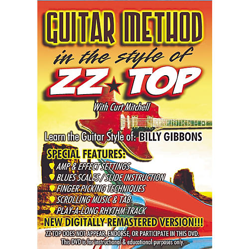 In The Style of ZZ Top Guitar (DVD)