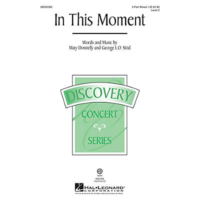 Hal Leonard In This Moment (Discovery Level 2) VoiceTrax CD Composed by Mary Donnelly