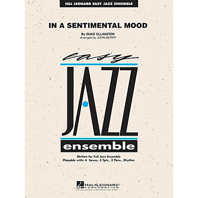 Hal Leonard In a Sentimental Mood Jazz Band Level 2 Arranged by John Berry