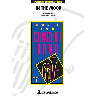 Hal Leonard In the Mood - Young Concert Band Level 3 arranged by Paul Lavender