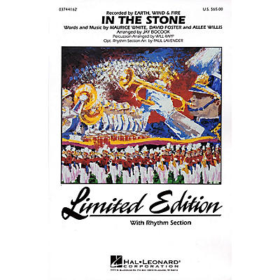 Hal Leonard In the Stone Marching Band Level 4 by Earth, Wind & Fire Arranged by Jay Bocook