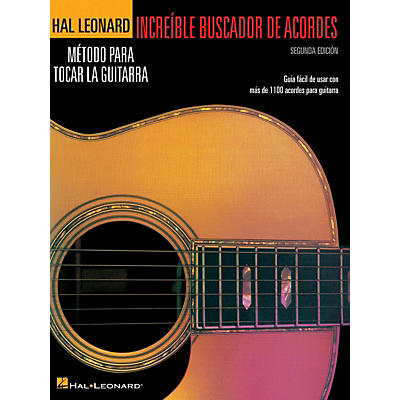 Hal Leonard Incredible Chord Finder - Spanish Edition, 2nd Edition Guitar Method Series Softcover Written by Various