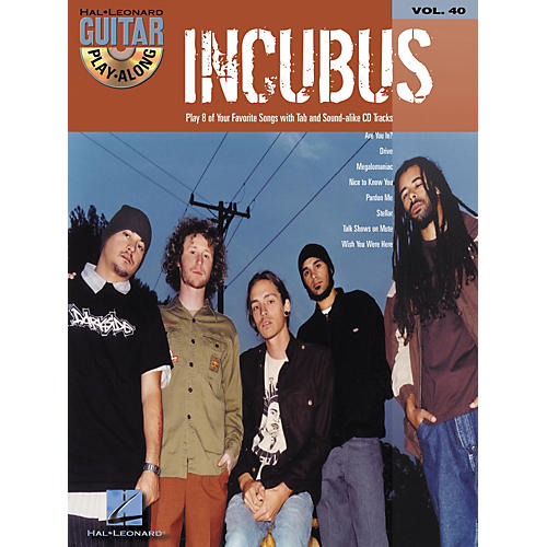 Hal Leonard Incubus Guitar Play-Along Vol. 40 Book with CD