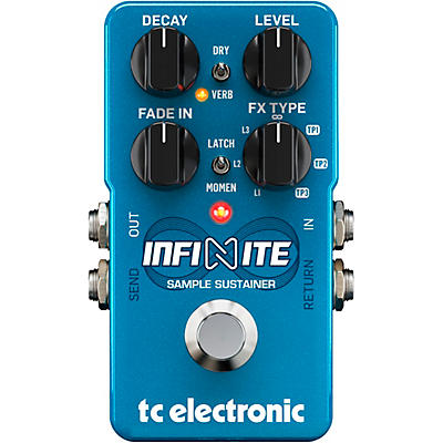 TC Electronic Infinite Sample Sustainer Effects Pedal