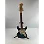 Used Danelectro Innuendo 12 String Solid Body Electric Guitar Blue Burst