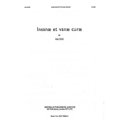 Novello Insanae Et Vanae Curae (Vocal Score) SATB Composed by Franz Joseph Haydn Arranged by Joseph Barnby