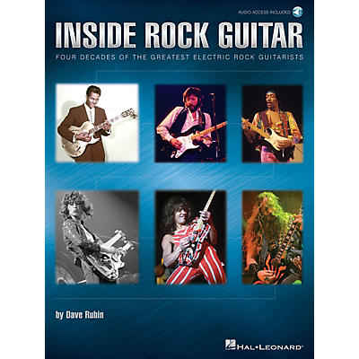 Hal Leonard Inside Rock Guitar Guitar Educational Series Softcover Audio Online Written by Dave Rubin