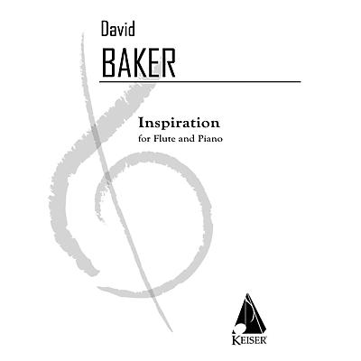 Lauren Keiser Music Publishing Inspiration (Flute with Piano Accompaniment) LKM Music Series Composed by David Baker