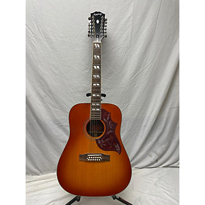 Epiphone Inspired By Gibson Hummingbird 123 String 12 String Acoustic Electric Guitar