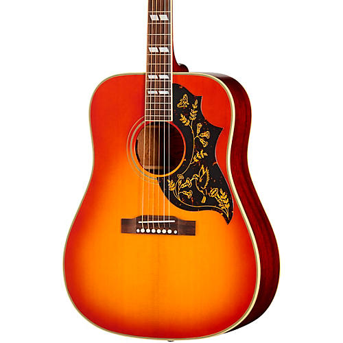 Epiphone Inspired by Gibson Custom 1960 Hummingbird Reissue Acoustic-Electric Guitar Heritage Cherry Sunburst