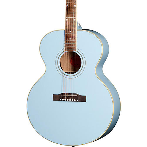 Epiphone Inspired by Gibson Custom J-180 LS Acoustic-Electric Guitar Condition 2 - Blemished Frost Blue 197881147082