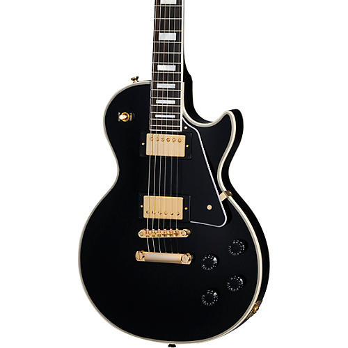 Epiphone Inspired by Gibson Custom Les Paul Custom Electric Guitar Condition 2 - Blemished Ebony 197881217815