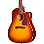 Epiphone Inspired by Gibson J-45 Standard EC Acoustic-Electric Guitar - Honey Burst
