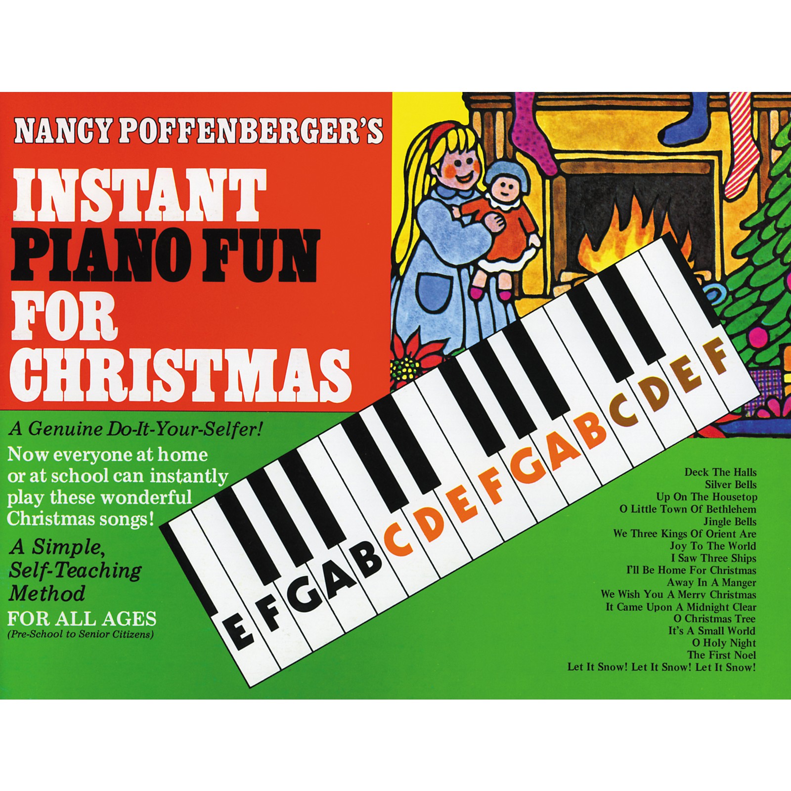 Schoenhut Instant Piano Fun Book for Christmas Musician's Friend