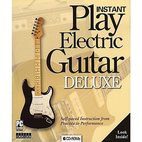 Music Sales Instant Play Electric Guitar Deluxe Music Sales America Series CD-ROM