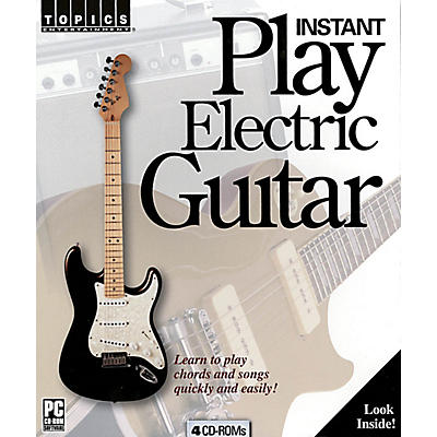 Music Sales Instant Play Electric Guitar Music Sales America Series CD-ROM