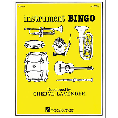 Hal Leonard Instrument Bingo Instrument Bingo Cd Pak