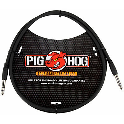 Pig Hog Instrument Cable 1/4" TRS to 1/4" TRS