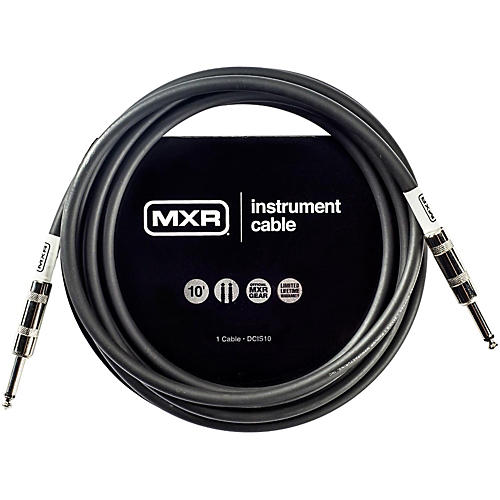 MXR Instrument Cable 10 ft. Black