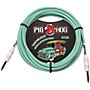 Pig Hog Instrument Cable 20 ft. Seafoam Green