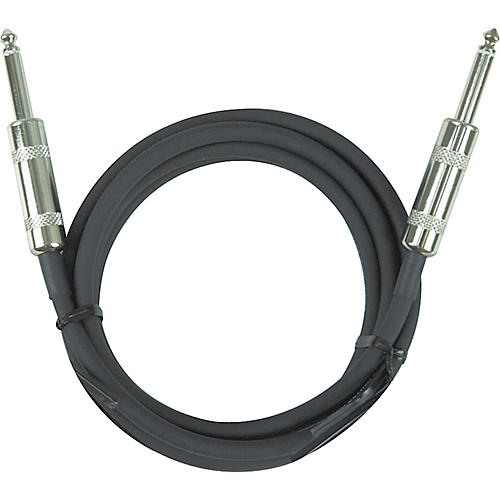 Instrument Cable Straight - Straight Black