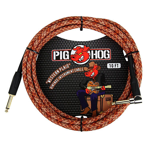 Instrument Cable Western Plaid 1/4