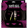 Ernie Ball Instrument & Headphone Cable - 18 ft. Black