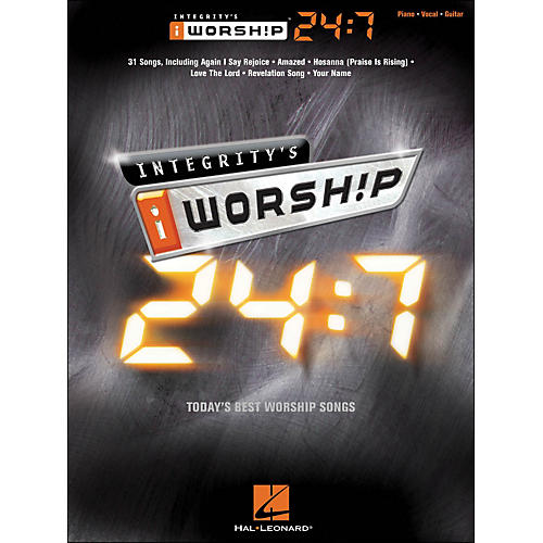 Integrity's iworship 24:7 arranged for piano, vocal, and guitar (P/V/G)