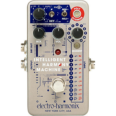 Electro-Harmonix Intelligent Harmony Machine Effects Pedal
