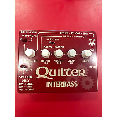 Quilter Interbass Bass Amp Head