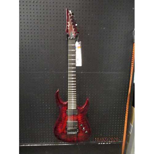 Agile Interceptor Pro 727 Eb Solid Body Electric Guitar Crimson