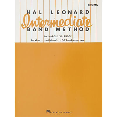 Hal Leonard Intermediate Band Method - Drums