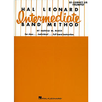 Hal Leonard Intermediate Band Method Bb Cornet Or Trumpet