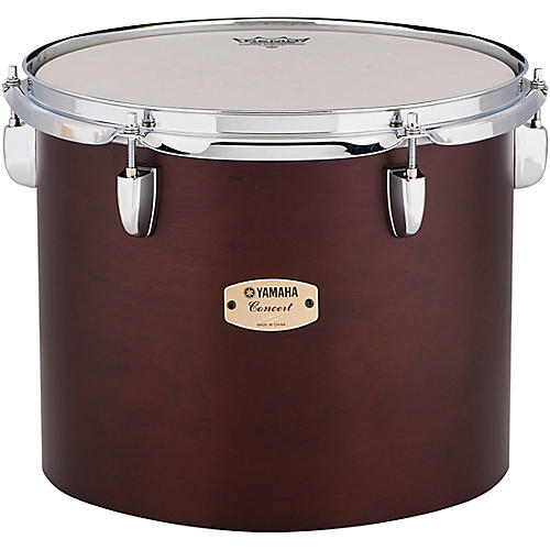 Yamaha Intermediate Concert Tom with YESS Mount 12 x 8 in. Darkwood Stain