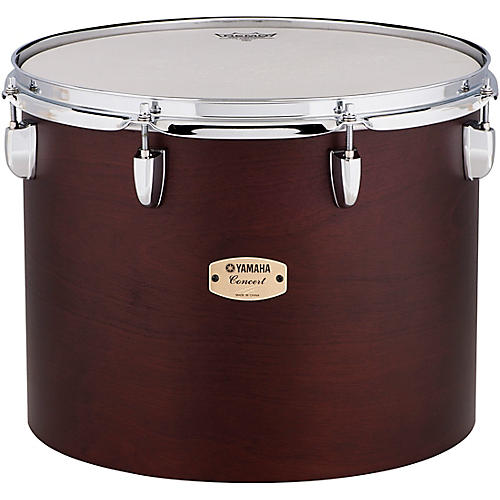 Yamaha Intermediate Concert Tom with YESS Mount 14 x 10 in. Darkwood Stain