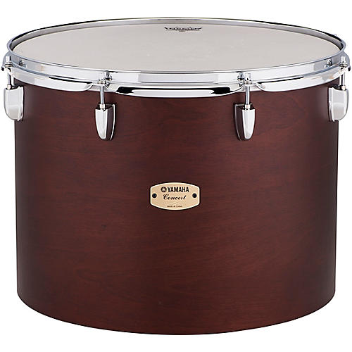 Yamaha Intermediate Concert Tom with YESS Mount 16 x 14 in. Darkwood Stain