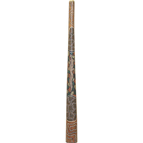 Intermediate Didgeridoo DID3DOT Intermediate - hand painted with dot art